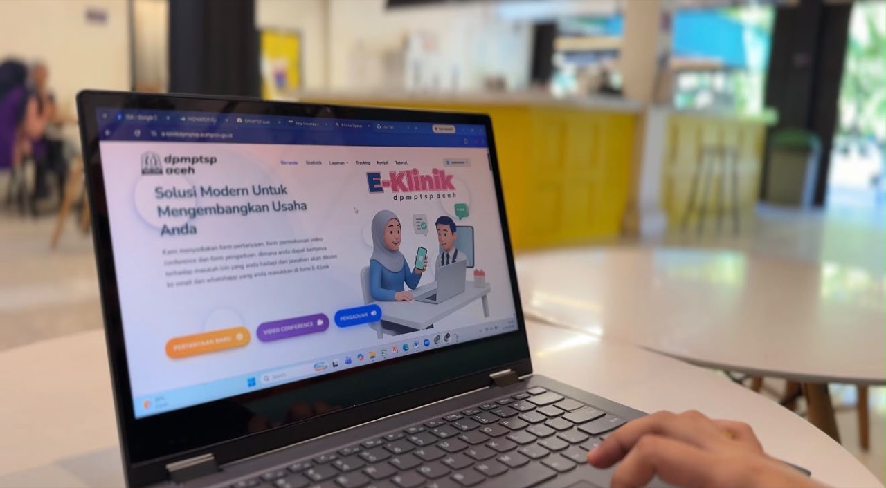 Pengguna E-Klinik DPMPTSP Aceh
